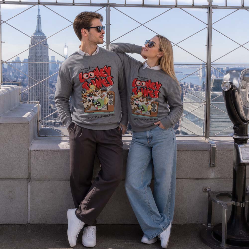 【予約商品】 LOONEY TUNES ルーニーテューンズ - Looney Tunes TV / 長袖 / パーカー・スウェット / メンズ