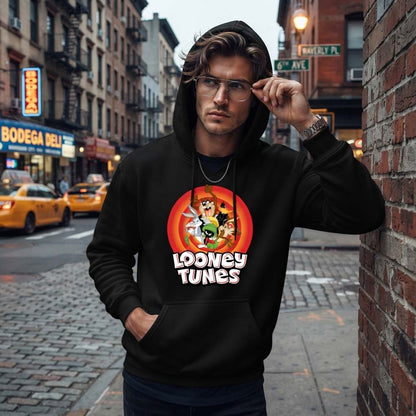【予約商品】 LOONEY TUNES ルーニーテューンズ - Group Bullseye / パーカー・スウェット / メンズ