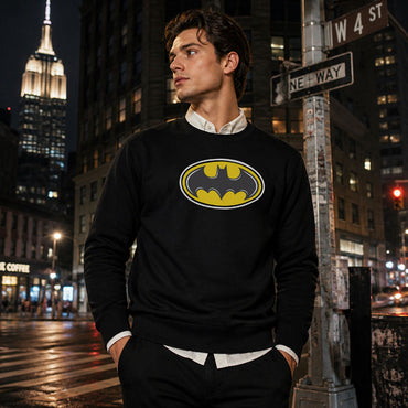 【予約商品】 BATMAN バットマン - Batman Original Cartoon Logo / 長袖 / パーカー・スウェット / メンズ