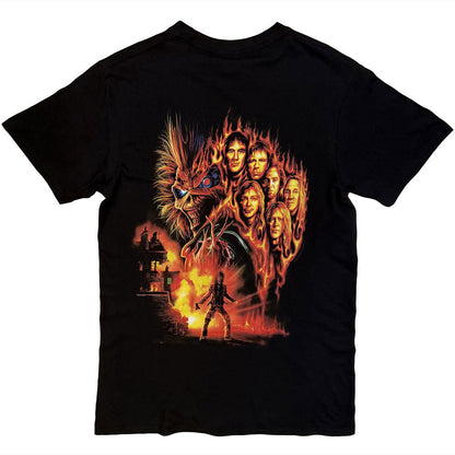 IRON MAIDEN アイアンメイデン (11月 来日 記念 ) - Burning Ambition Text Logo / バックプリントあり / Tシャツ / メンズ
