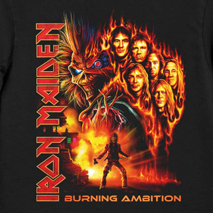 IRON MAIDEN アイアンメイデン (11月 来日 記念 ) - Burning Ambition / Tシャツ / メンズ