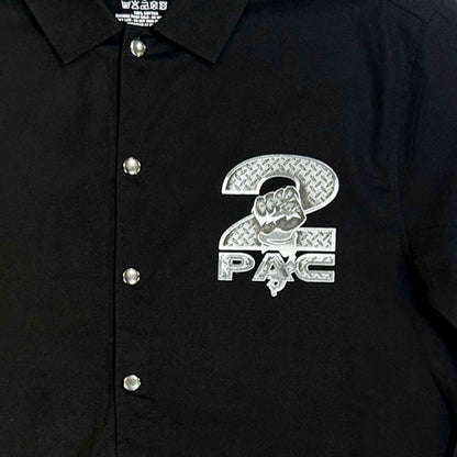 【予約商品】 2PAC 2パック (追悼30周年 ) - Steel Logo / バックプリントあり / アウター / メンズ