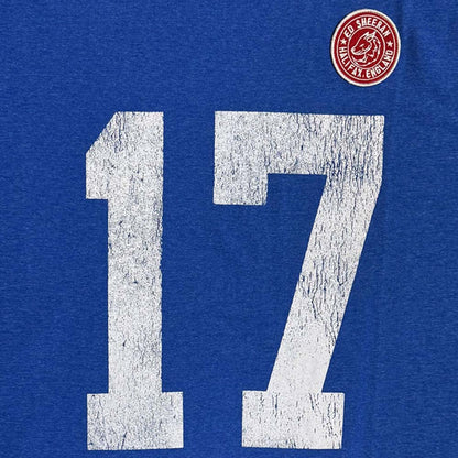 ED SHEERAN エドシーラン (デビュー 15周年 ) - Play 17 / スリーブプリントあり / リンガー / Tシャツ / メンズ