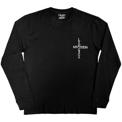 LADY GAGA レディーガガ - Mayhem / バックプリントあり / 長袖 / Tシャツ / メンズ