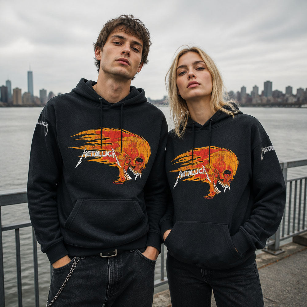 予約商品】 METALLICA メタリカ (結成 45周年 ) - Worn Pushead
