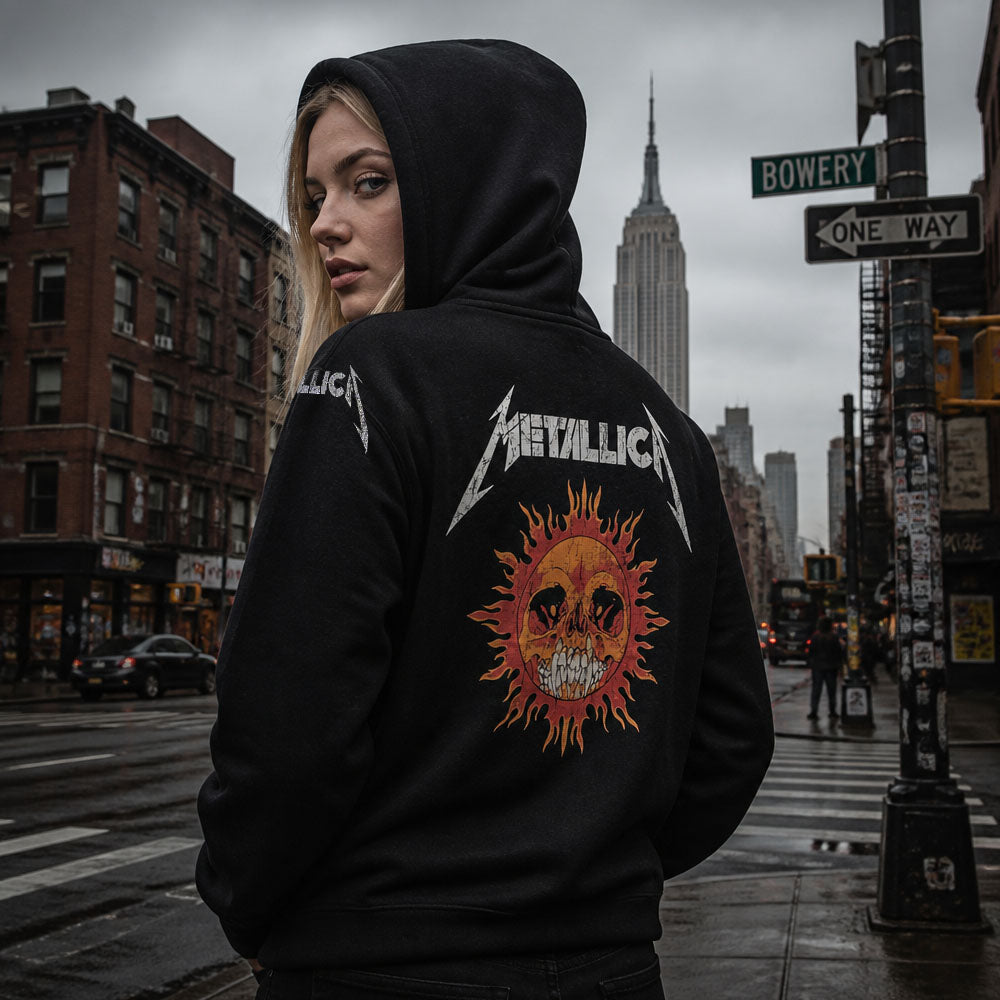 予約商品】 METALLICA メタリカ (結成 45周年 ) - Worn Pushead