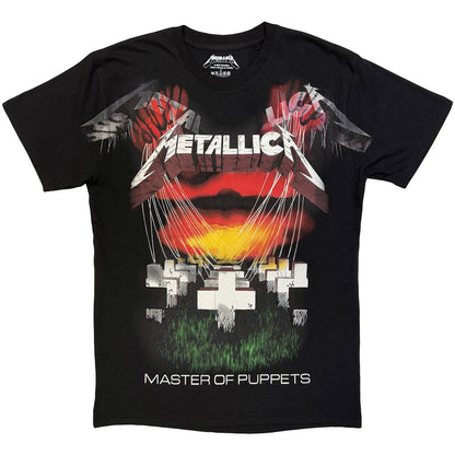 METALLICA メタリカ (結成 45周年 ) - Master Of Puppets Jumbo / バックプリントあり / Tシャツ / メンズ