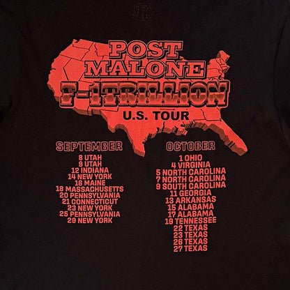 POST MALONE ポストマローン (10月 来日 ) - U.S. Tour / バックプリントあり / Tシャツ / メンズ