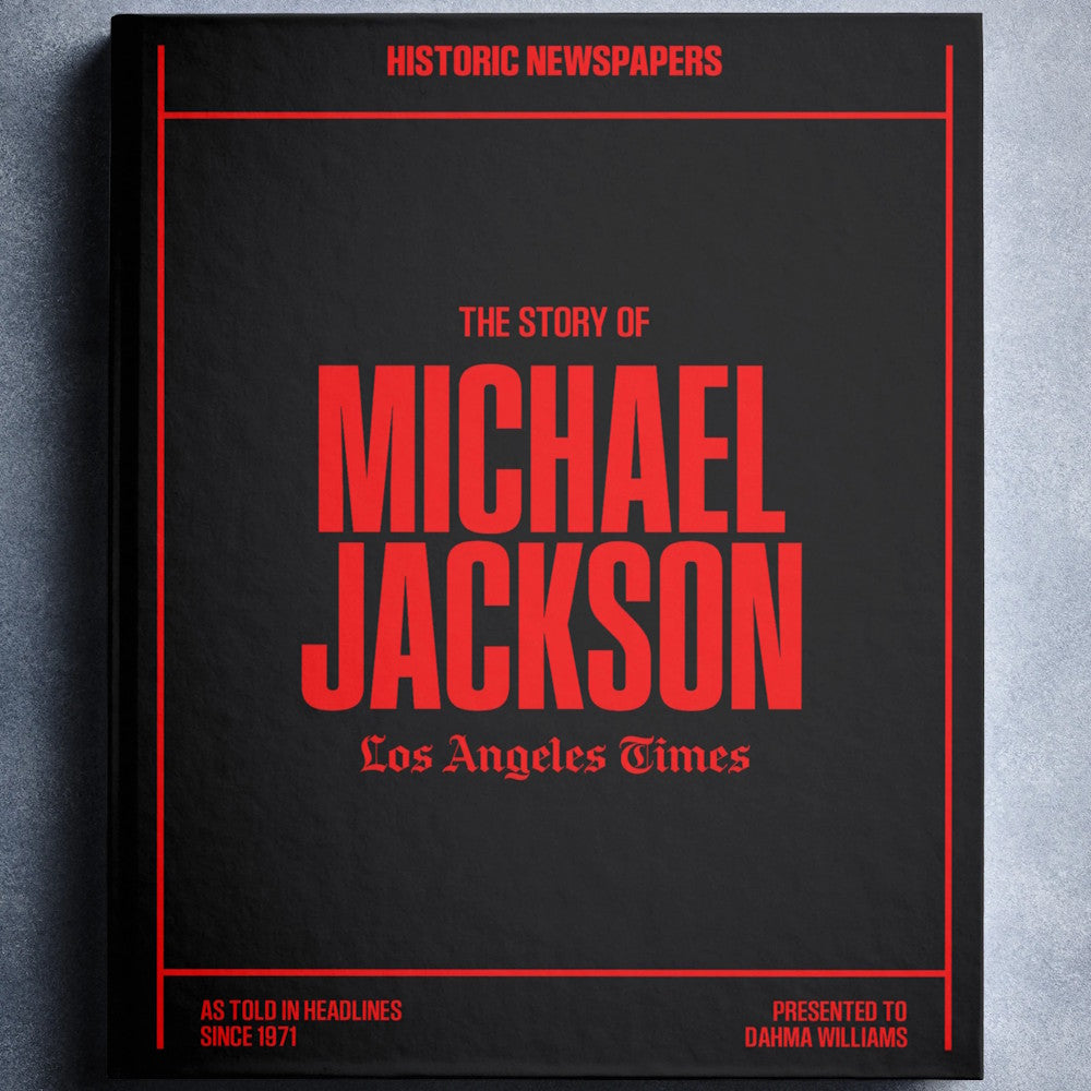 MICHAEL JACKSON - The Story of Michael Jackson / Los Angeles Times 永久保存版 / Black Cover