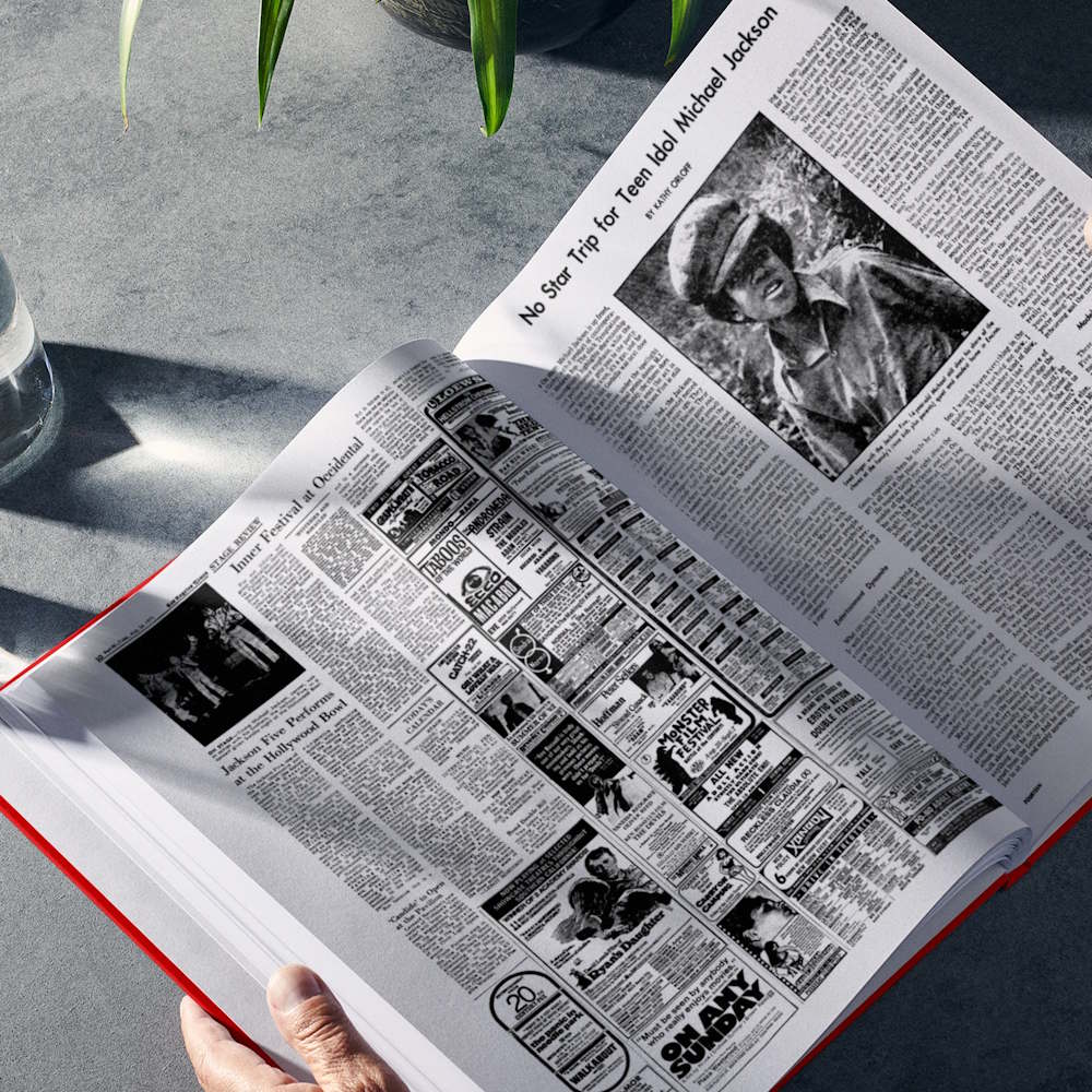 【予約商品】 MICHAEL JACKSON マイケルジャクソン - The Story of Michael Jackson / Los Angeles Times 永久保存版 / Black Cover / 雑誌・書籍