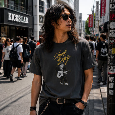 【予約商品】 CHUCK BERRY チャックベリー (生誕 100年 ) - Duck Walking / ヘビーコットン / Tシャツ / メンズ