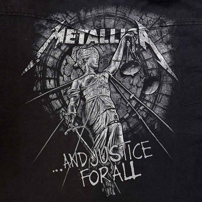 【予約商品】 METALLICA メタリカ (結成 45周年 ) - STONED JUSTICE / バックプリントあり / ノースリーブ・ワーカーシャツ / トップス / メンズ