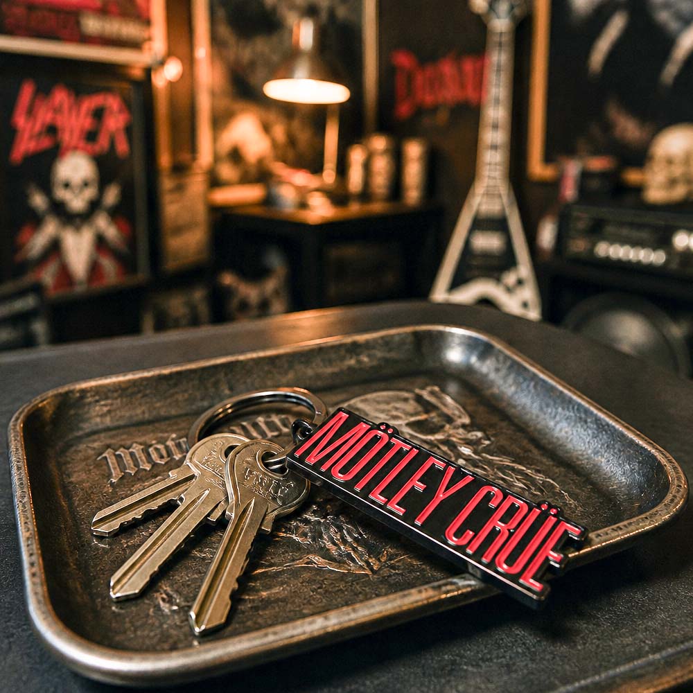 MOTLEY CRUE モトリークルー (結成 45周年 ) - Logo / キーホルダー