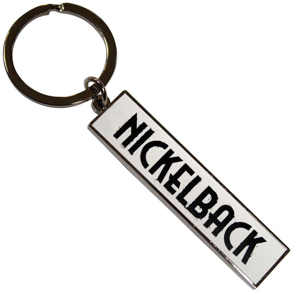 NICKELBACK - Black Logo White