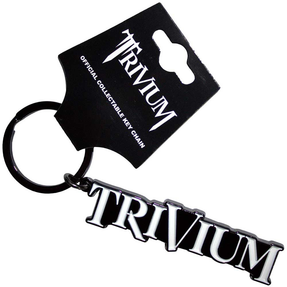 TRIVIUM トリヴィアム - Logo Black / キーホルダー