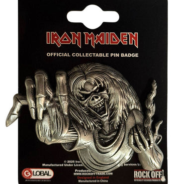 IRON MAIDEN アイアンメイデン (11月 来日 記念 ) - Number Of The Beast Eddie / バッジ