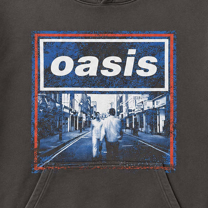 OASIS オアシス (映画「オアシス：ドント・ルック・バック・イン・アンガー」公開 ) - What's The Story Blue Tone / アームプリントあり / ツアー会場限定 / パーカー・スウェット / メンズ