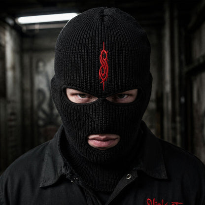 SLIPKNOT スリップノット - Logo / Mask Beanie / 2WAY / ビーニー