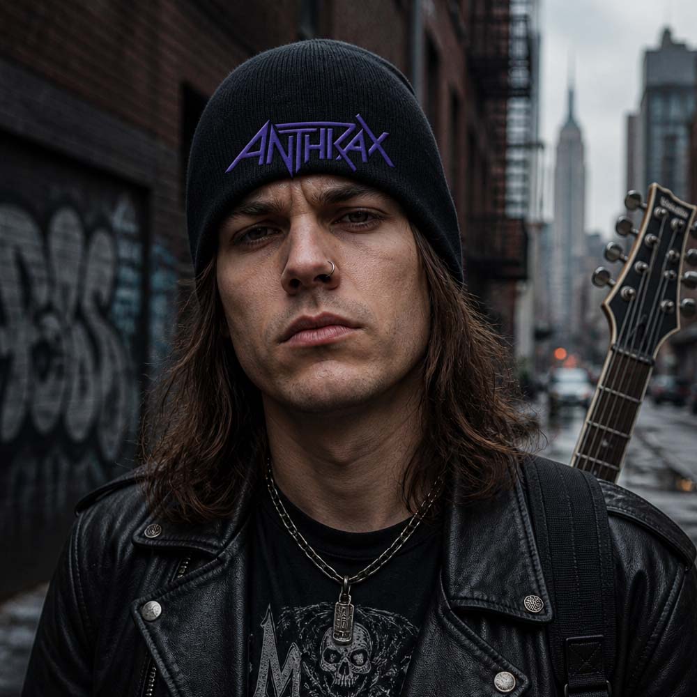 ANTHRAX アンスラックス - Logo / ビーニー