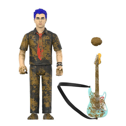 【予約商品】 GREEN DAY グリーンデイ (来日 30周年 ) - Mud Fight Billie Joe Armstrong 3 3/4-Inch ReAction Figure / フィギュア・人形