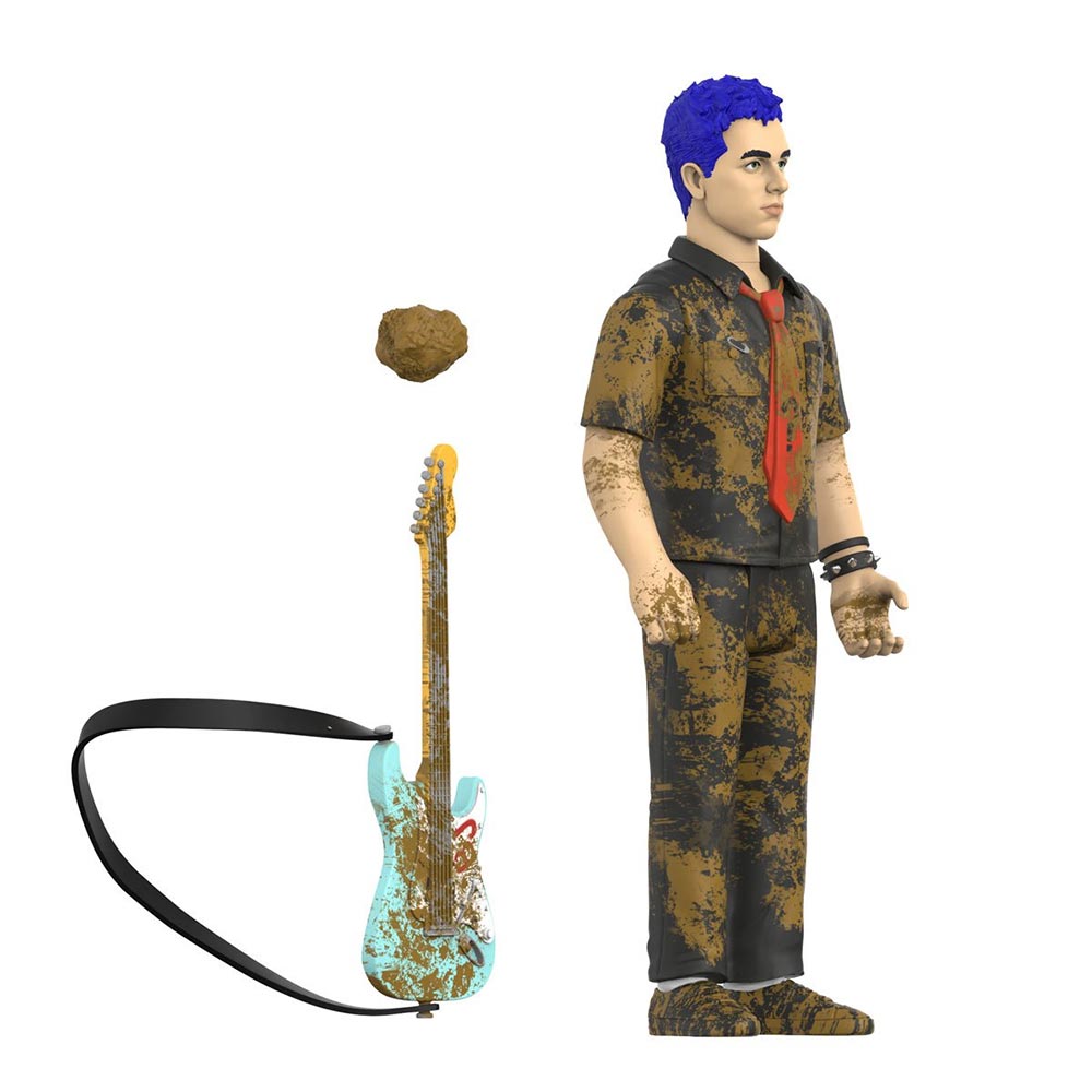【予約商品】 GREEN DAY グリーンデイ (来日 30周年 ) - Mud Fight Billie Joe Armstrong 3 3/4-Inch ReAction Figure / フィギュア・人形