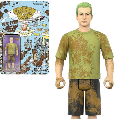 GREEN DAY - (来日 30周年 ) - Mud Fight Tre Cool 3 3/4-Inch ReAction Figure