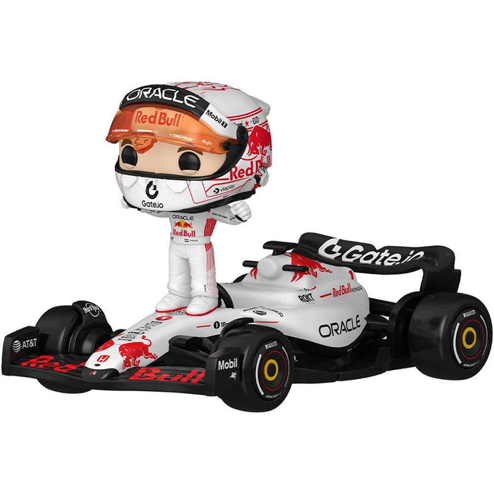 FORMULA ONE（F1） - Redbull Max Verstappen White Super Deluxe Funko Pop! Ride