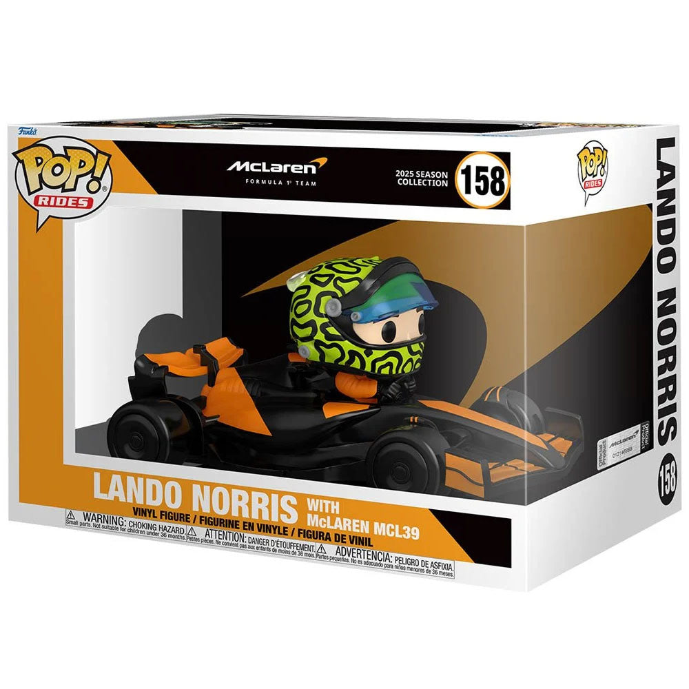 【予約商品】 FORMULA ONE（F1） フォーァミュラワン - McLaren Lando Norris with McLaren MCL39 2025 Season Collection Super Deluxe Funko Pop! Ride Figure / フィギュア・人形