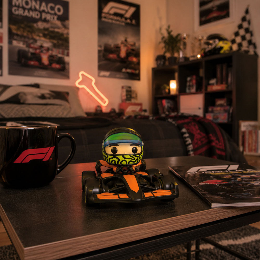 【予約商品】 FORMULA ONE（F1） フォーァミュラワン - McLaren Lando Norris with McLaren MCL39 2025 Season Collection Super Deluxe Funko Pop! Ride Figure / フィギュア・人形