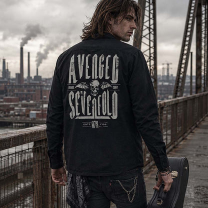AVENGED SEVENFOLD アヴェンジドセヴンフォールド (9月 来日 ) - Est. 1999 / バックプリントあり / アウター / メンズ