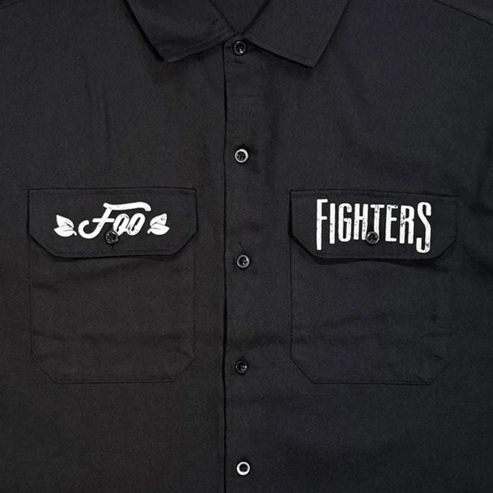 FOO FIGHTERS フーファイターズ - Text Logo / バックプリントあり / アウター / メンズ