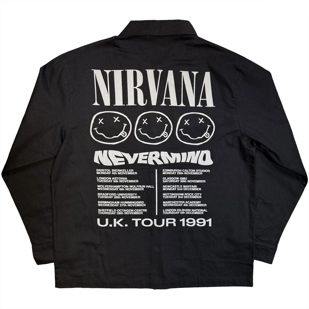 NIRVANA ニルヴァーナ (Nevermind 35周年 ) - Nevermind UK Tour '91 / バックプリントあり / アウター / メンズ