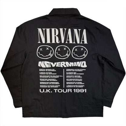 NIRVANA ニルヴァーナ (Nevermind 35周年 ) - Nevermind UK Tour '91 / バックプリントあり / アウター / メンズ