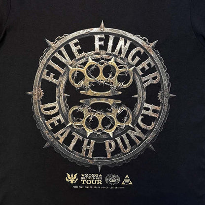 FIVE FINGER DEATH PUNCH ファイヴフィンガーデスパンチ - Knuckles Emblem / Tシャツ / メンズ