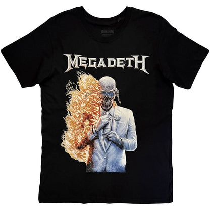 MEGADETH メガデス - White Album Vic Flame / バックプリントあり / Tシャツ / メンズ