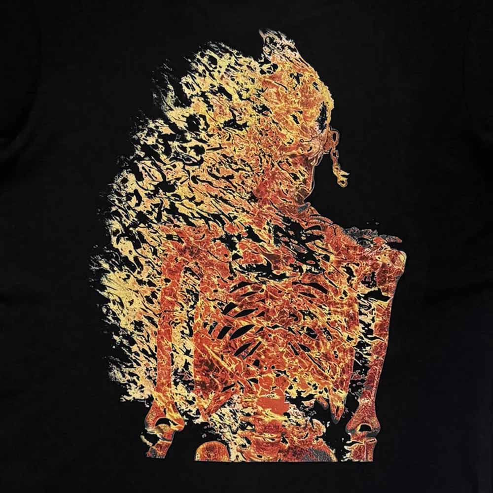 MEGADETH メガデス - White Album Vic Flame / バックプリントあり / Tシャツ / メンズ