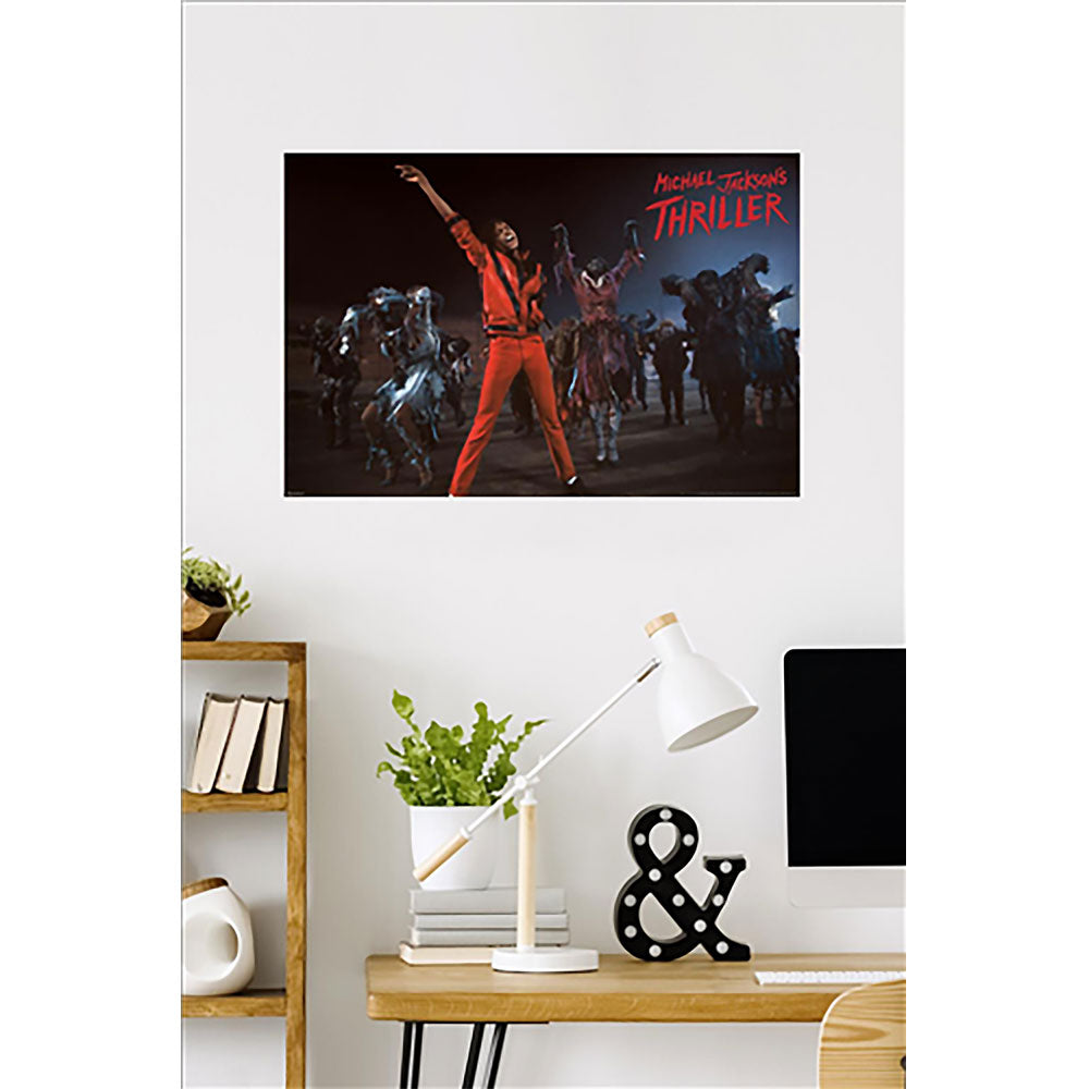 【予約商品】 MICHAEL JACKSON マイケルジャクソン - Thriller Dance / ポスター