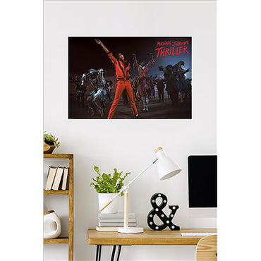 【予約商品】 MICHAEL JACKSON マイケルジャクソン - Thriller Dance / ポスター