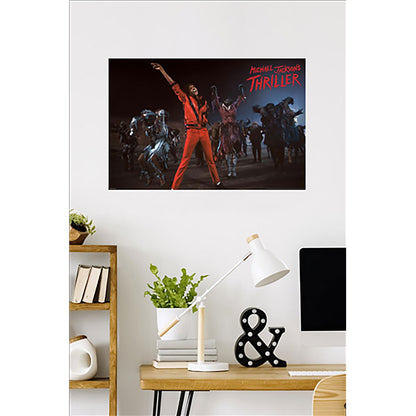 【予約商品】 MICHAEL JACKSON マイケルジャクソン - Thriller Dance / ポスター