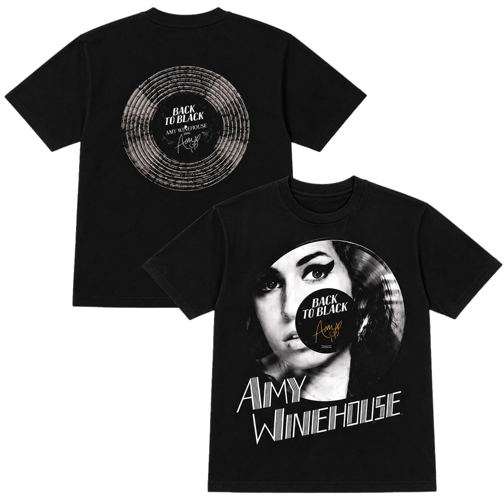 AMY WINEHOUSE - BACK TO BLACK SIGNATURE / バックプリントあり