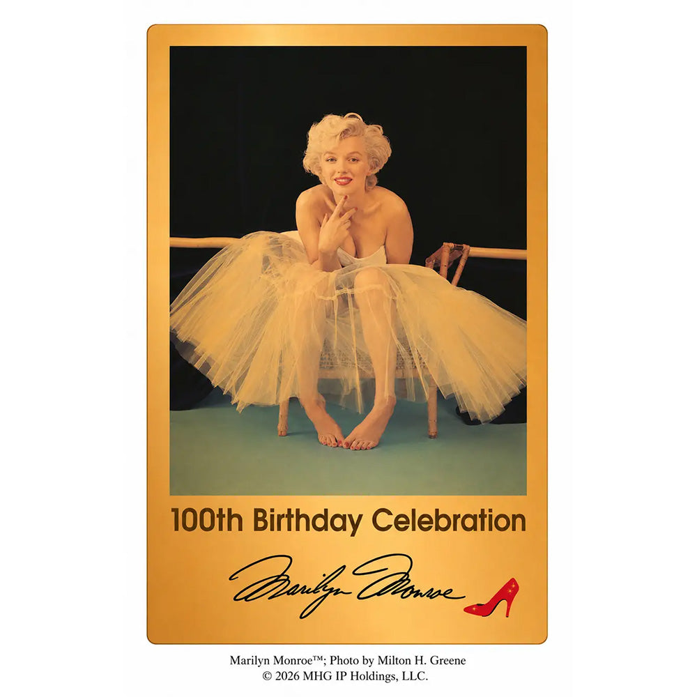 MARILYN MONROE - (生誕100周年 ) - 生誕100周年記念 / 純金カードB / 世界限定100枚