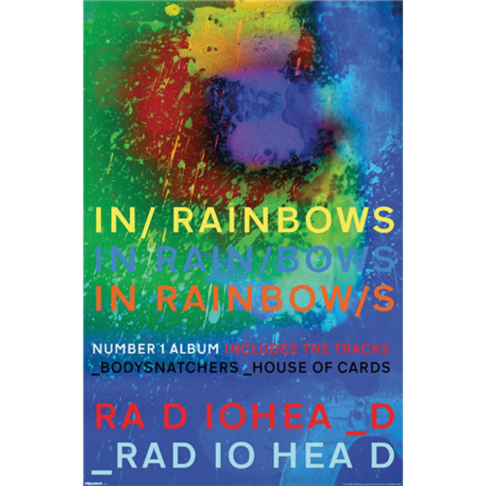 RADIOHEAD - (結成 35周年 ) - In Rainbows Album Art