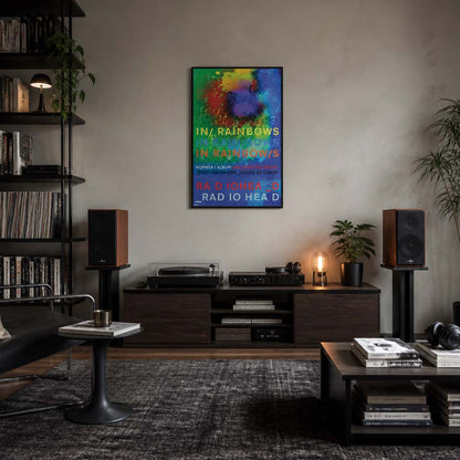 RADIOHEAD レディオヘッド (結成 35周年 ) - In Rainbows Album Art / ポスター