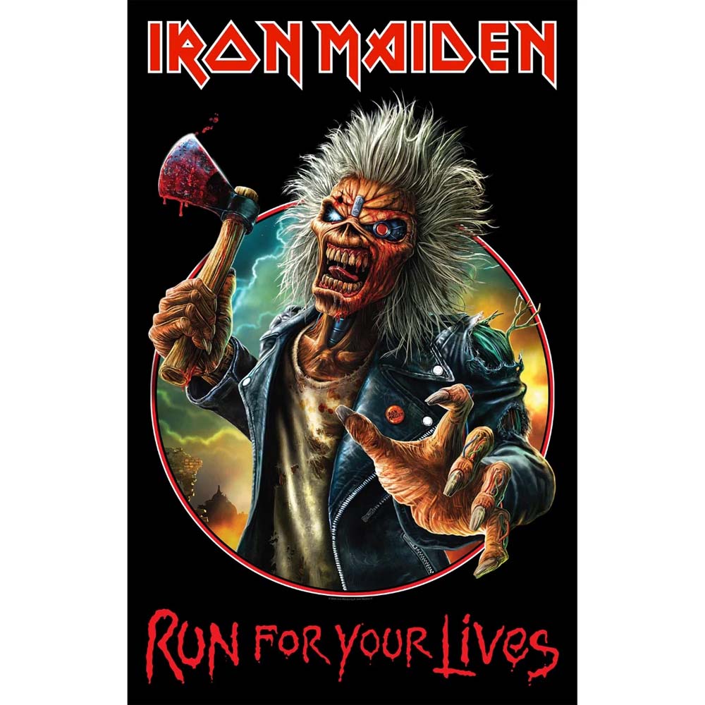 IRON MAIDEN アイアンメイデン (11月 来日 記念 ) - RUN FOR YOUR