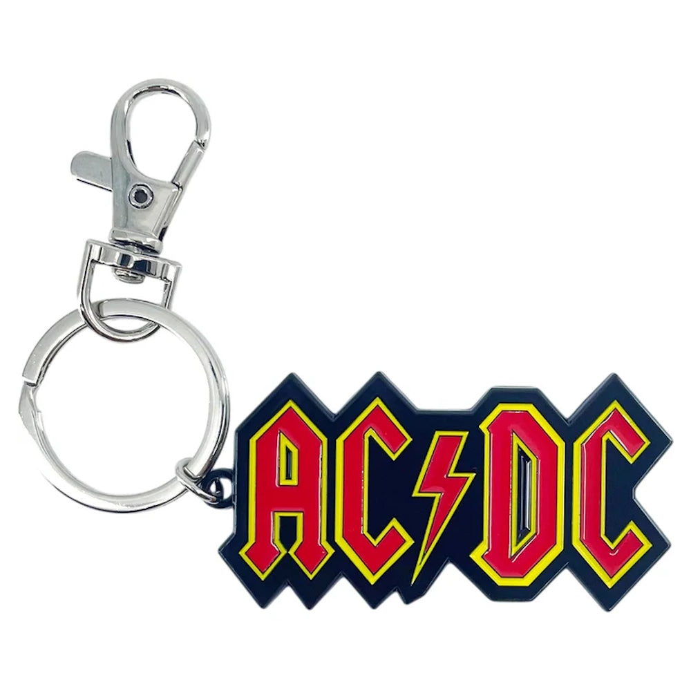 AC/DC - (来日 45周年 ) - Logo Metal Keychain