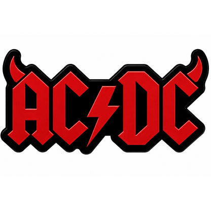 AC/DC - (来日 45周年 ) - Logo w/ Horns
