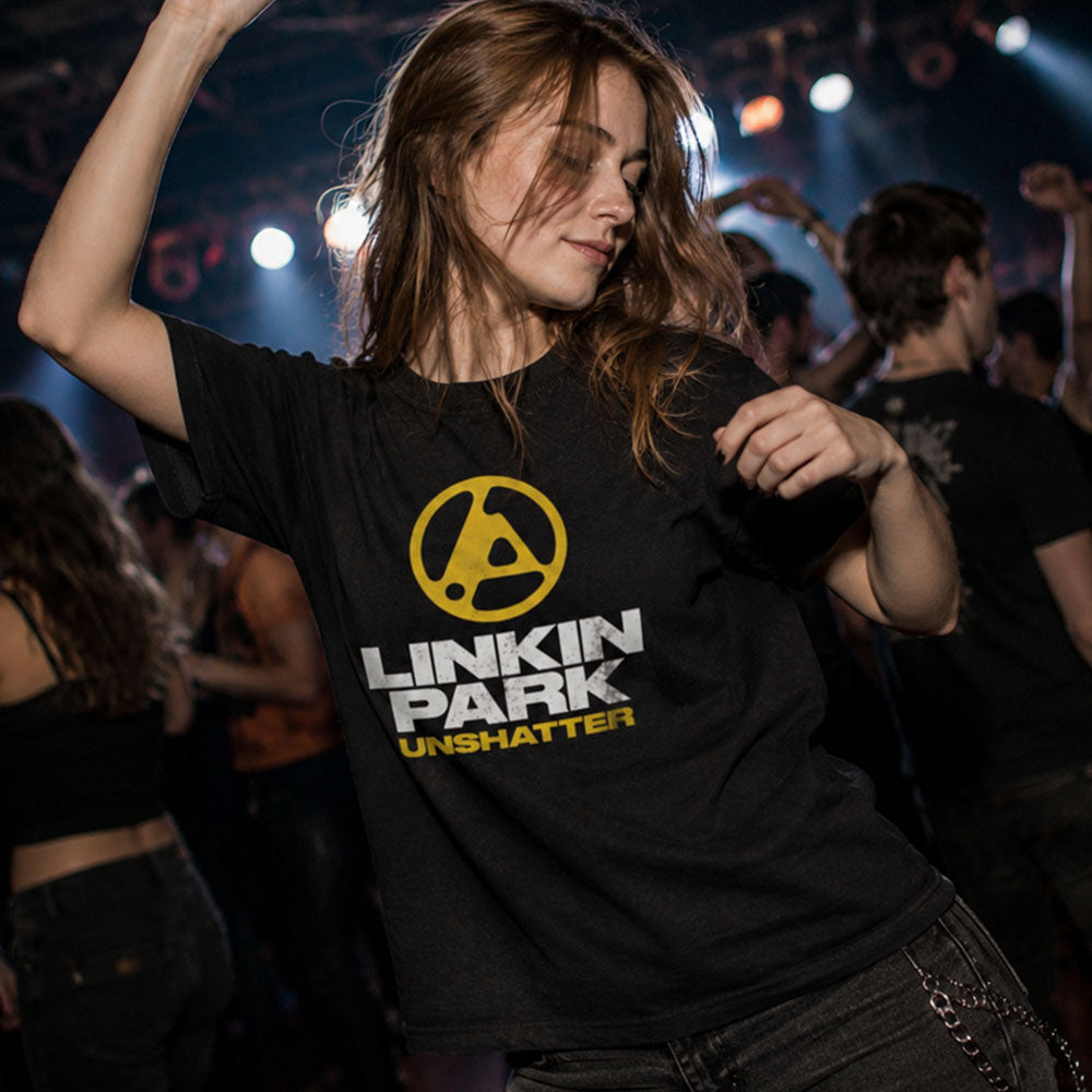 LINKIN PARK リンキンパーク (Unshatter 公開記念 ) - Unshatter The Hardest Part / バックプリントあり / Tシャツ / メンズ
