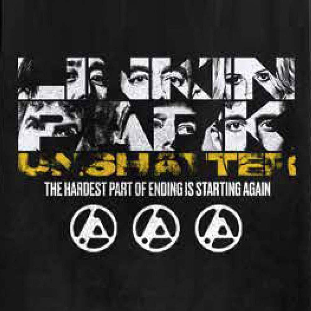 LINKIN PARK リンキンパーク (Unshatter 公開記念 ) - Unshatter The Hardest Part / バックプリントあり / Tシャツ / メンズ