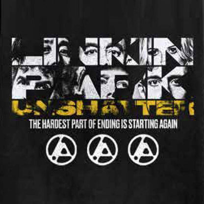 LINKIN PARK リンキンパーク (Unshatter 公開記念 ) - Unshatter The Hardest Part / バックプリントあり / Tシャツ / メンズ