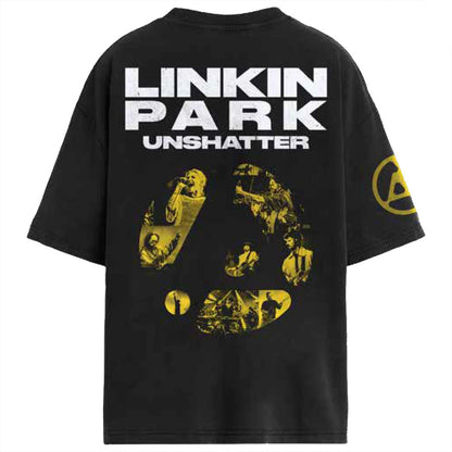 LINKIN PARK リンキンパーク (Unshatter 公開記念 ) - Unshatter Pocket / バックプリントあり / Tシャツ / メンズ